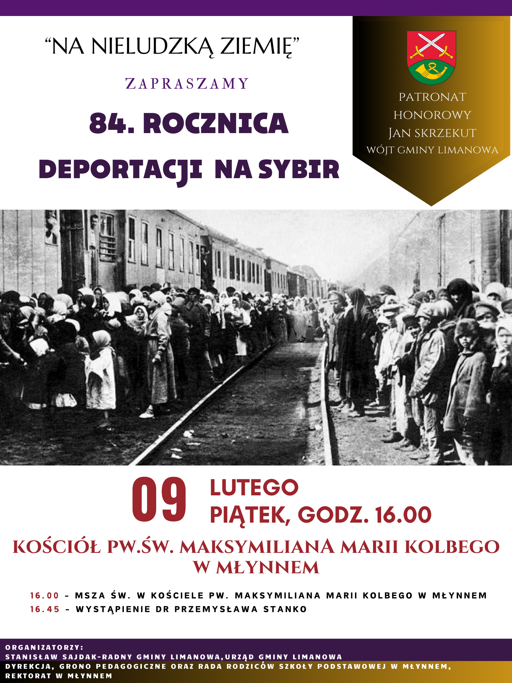 Obchody 84 rocznicy deportacji na Sybir - zdjęcie główne