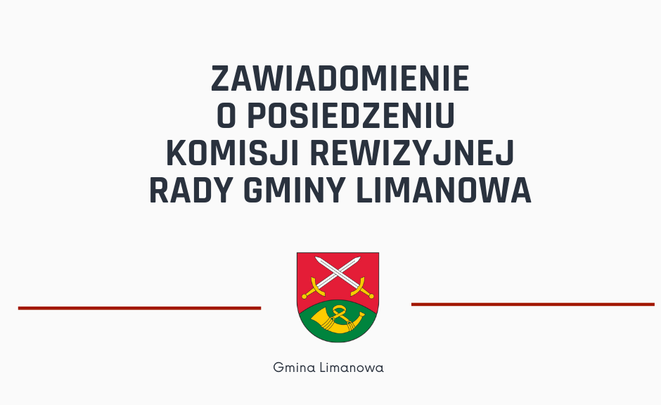 Posiedzenie Komisji Rewizyjnej Rady Gminy Limanowa -20.09.2023 - zdjęcie główne