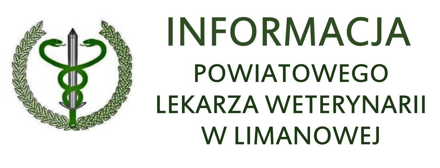Informacja od Powiatowego Lekarza Weterynarii w Limanowej - zdjęcie główne