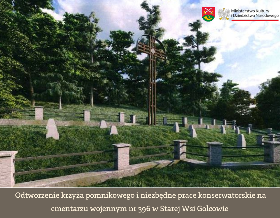 160 tysięcy złotych dofinansowania na Cmentarz Wojenny w Starej Wsi Golcowie - zdjęcie główne